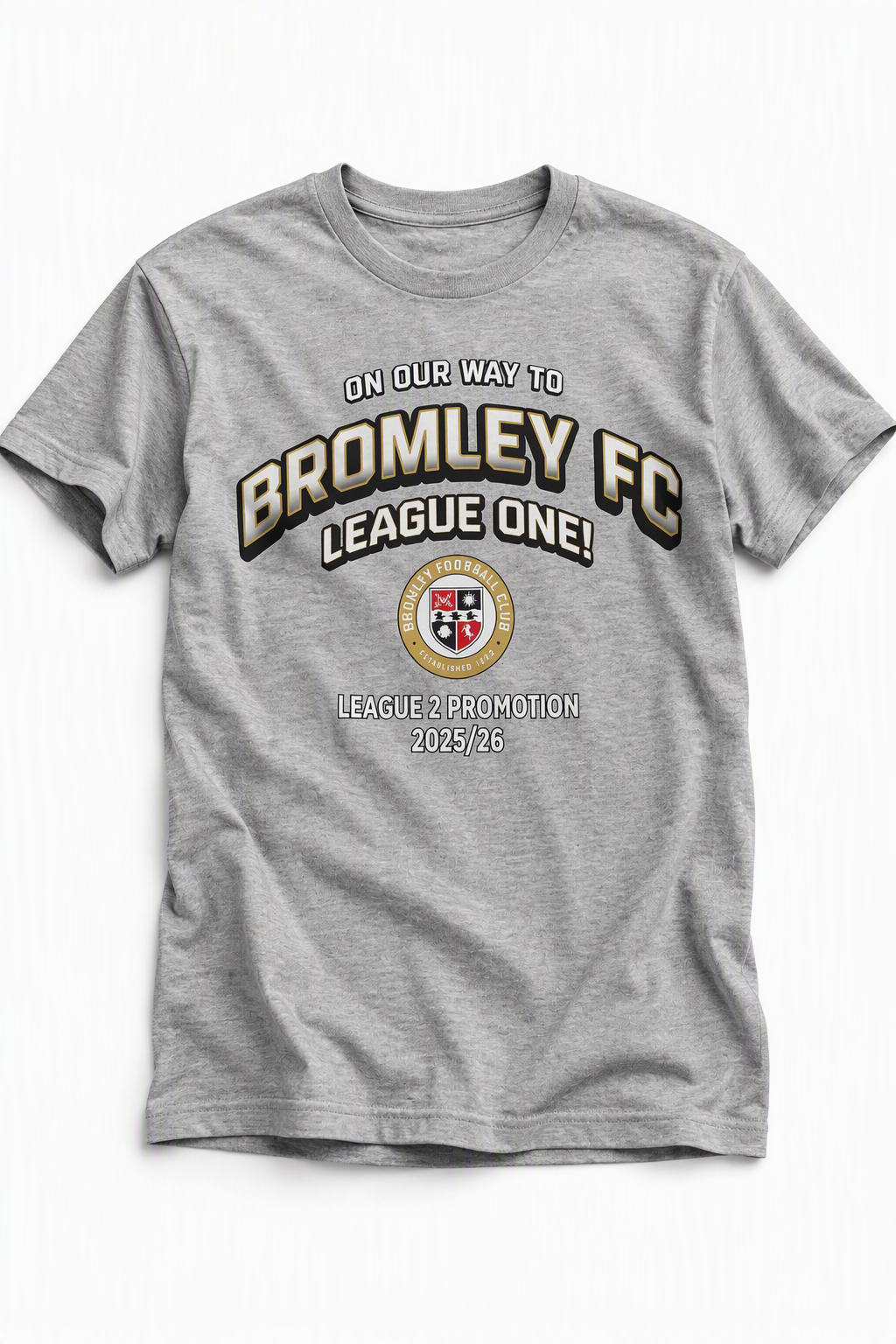Grey Bromley FC Adult Promotional Merchandise
