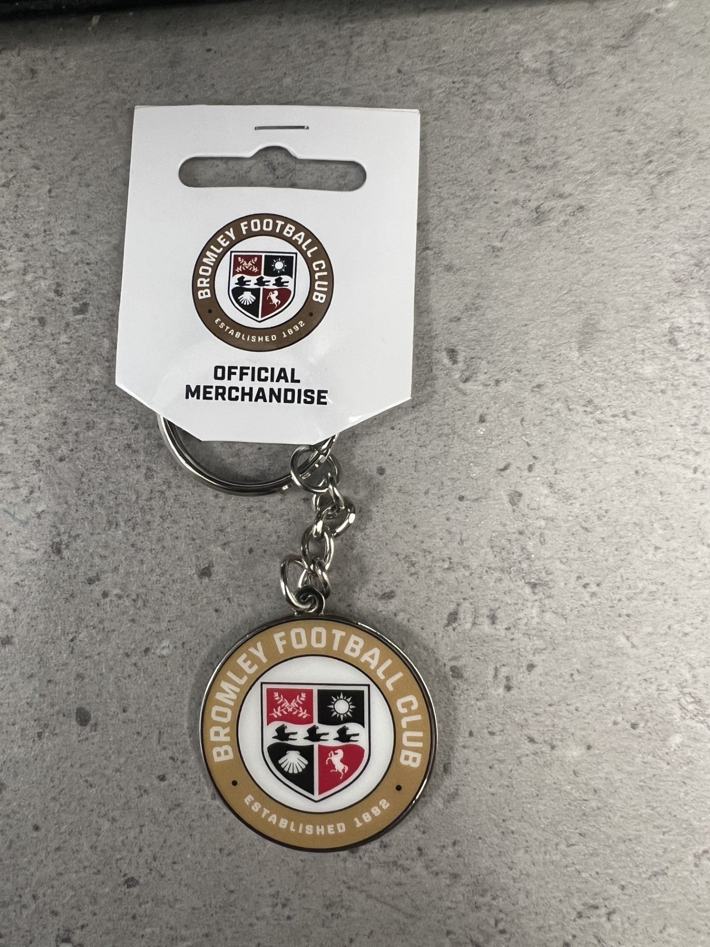Bromley Crest Keyring
