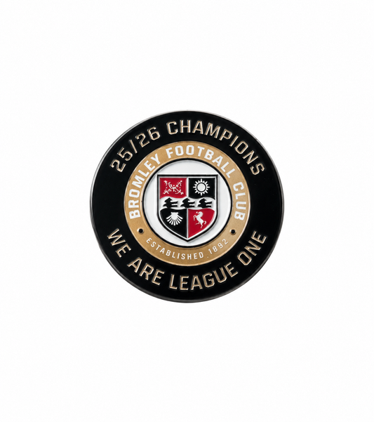 Bromley FC 25/26 Champions Badge