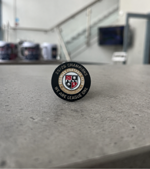 Bromley FC 25/26 Champions Badge