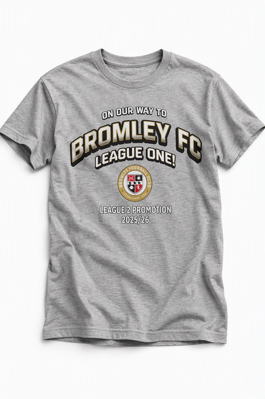 Grey Bromley FC Adult Promotional Merchandise