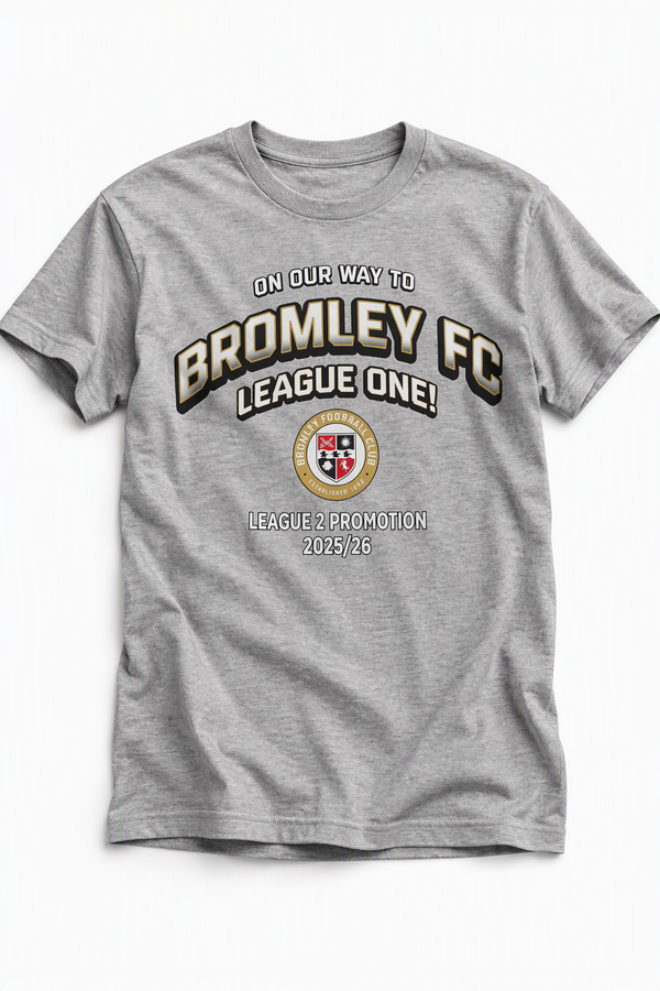 Grey Bromley FC Adult Promotional Merchandise