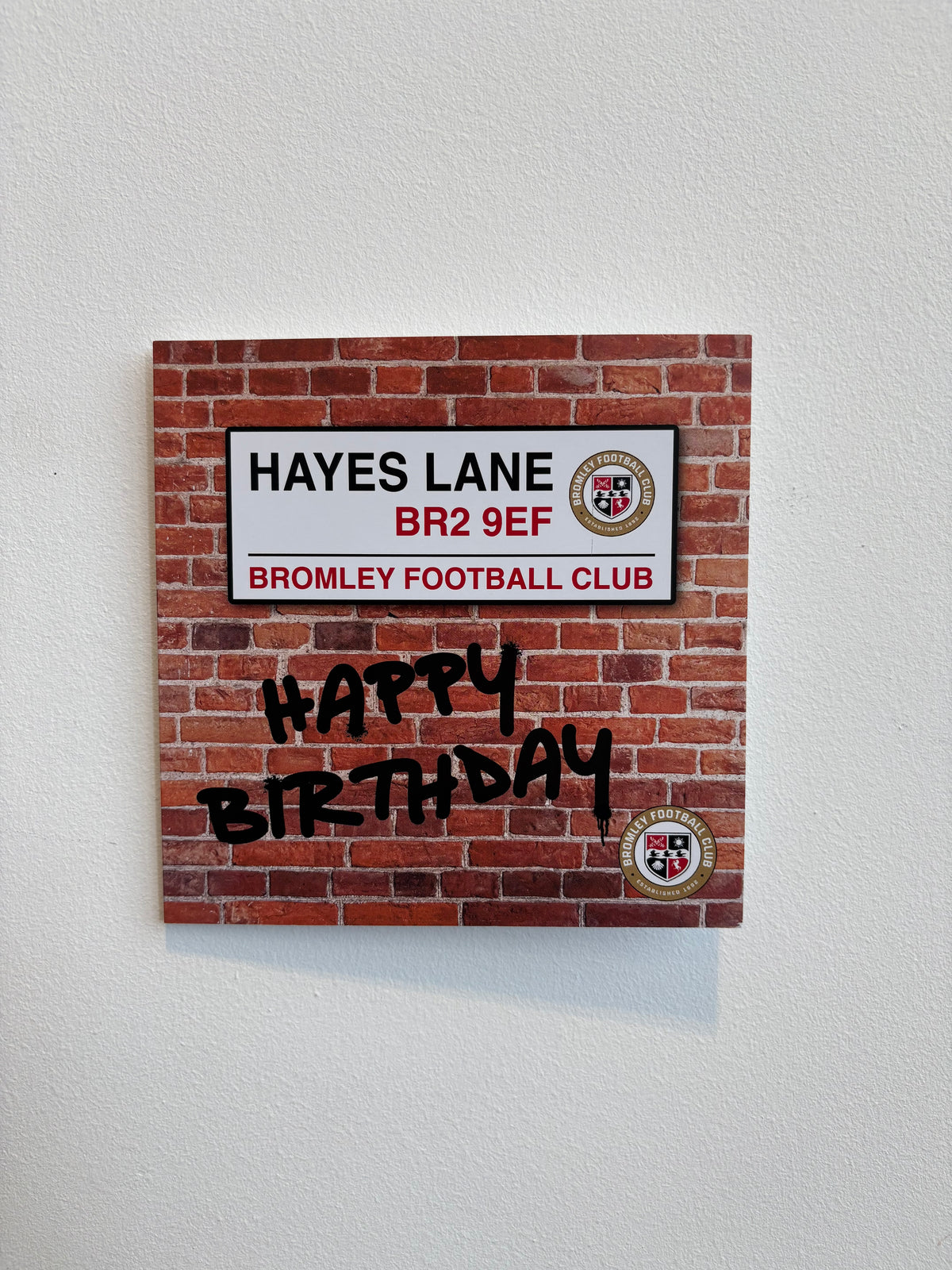 Bromley FC Celebration Cards
